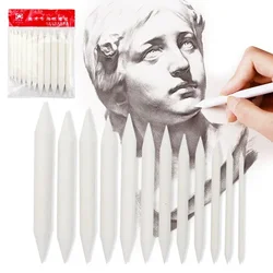 Crayon à papier à Double tête, outil de dessin artistique Durable, Pastel, nouveau mélange de matériel de Tortillon, pour croquis, 6/8/12 pièces
