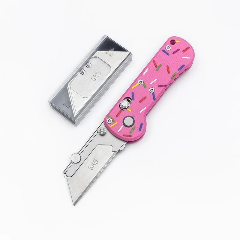 BHBT جديد حار بيع في الهواء الطلق انفصال شفرة SK5 نحت سكين الإبداعية DIY G10 قطع أداة هدية سكين