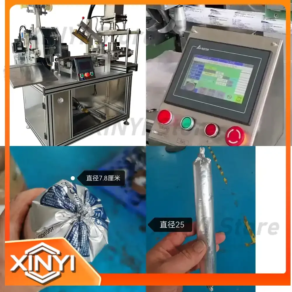 Small Liquid Bottle Filling Machine for Sausage Adhesive Filling 300ml 600ml Automatic Sausage Filler for Different Sizes