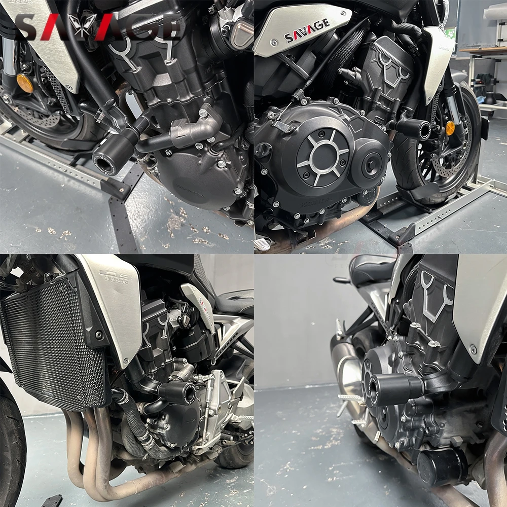 혼다 CB1000R 2021-2023 오토바이 프레임 크래시 슬라이더, 프론트 리어 포크 액슬 휠 슬라이더, 스윙암 스탠드 스풀 CB 1000R 용