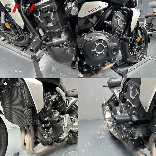 Imagen 2 del producto CB 1000R marco deslizante Protector contra choques para HONDA CB1000R marco de protección contra caídas almohadilla de choque de motor CB1000R accesorios de motocicleta