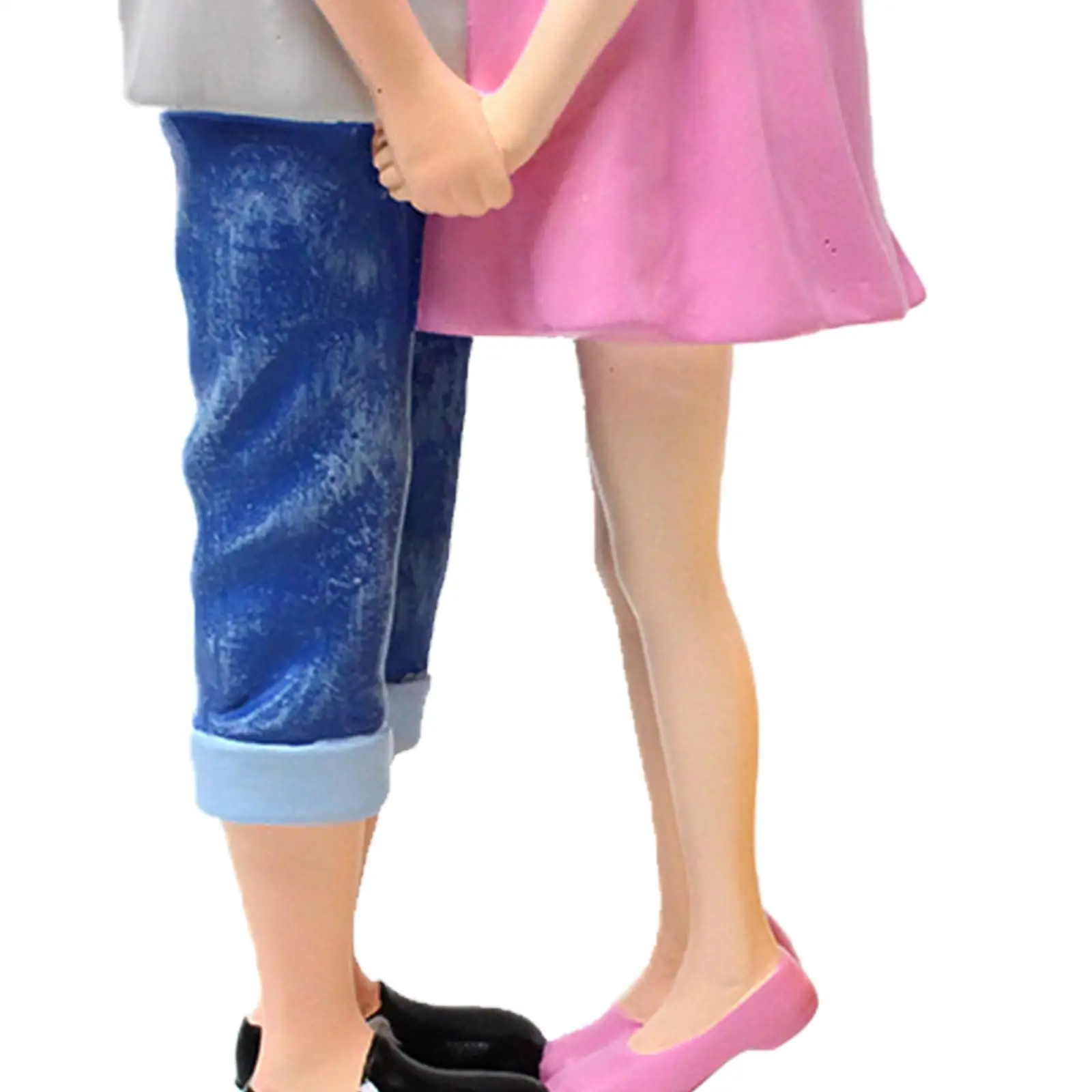 Storage Box Creative Decoration Couple Statue for Indoor Shelf Countertop