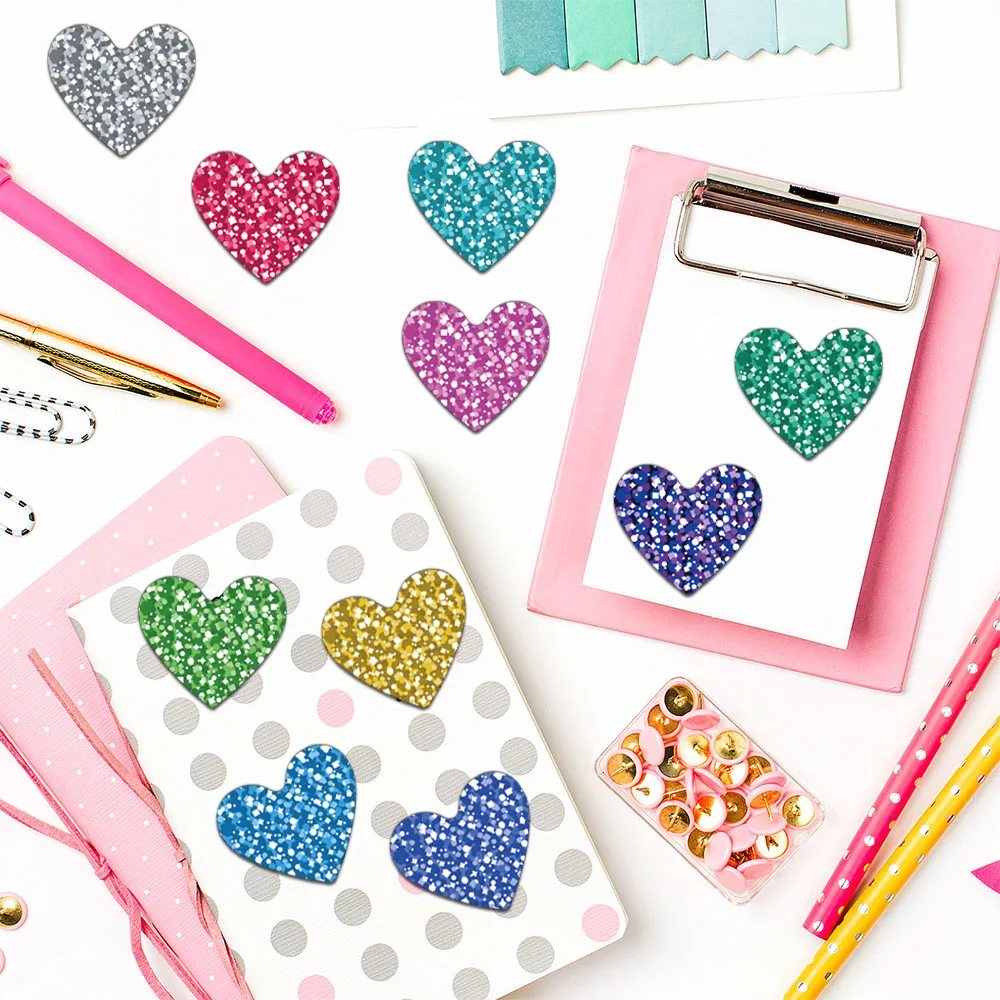 500PCS Creative Love Roll Stickers, Envelope Sealing Stickers, Decorative Phone Cases, Notebook Bottles, DIY Stickers image 5