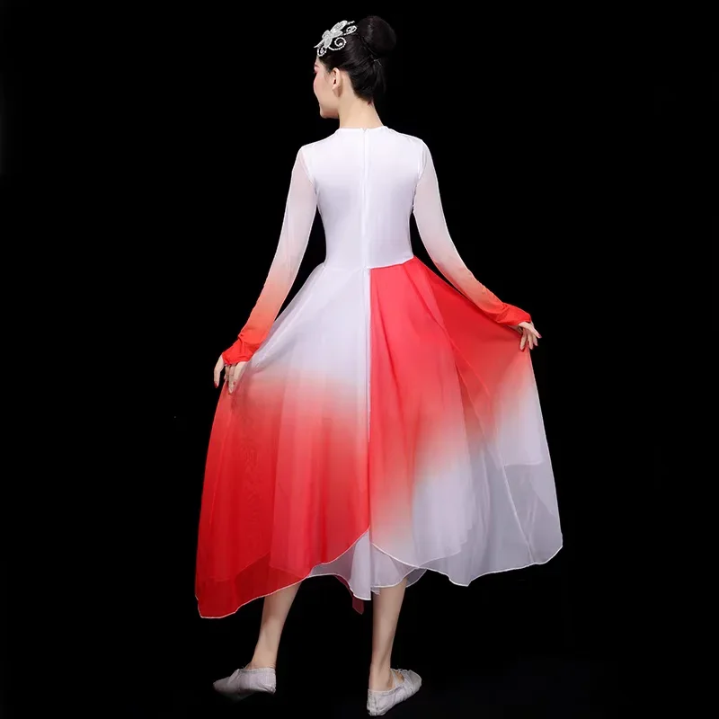 여성용 클래식 댄스 공연 코스튬