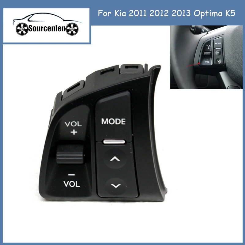 

Steering Wheel Volume Control Button For Kia 2011 2012 2013 Optima K5 OEM 967002T000 96700-2T000 967002T000CA 96700-2T000CA