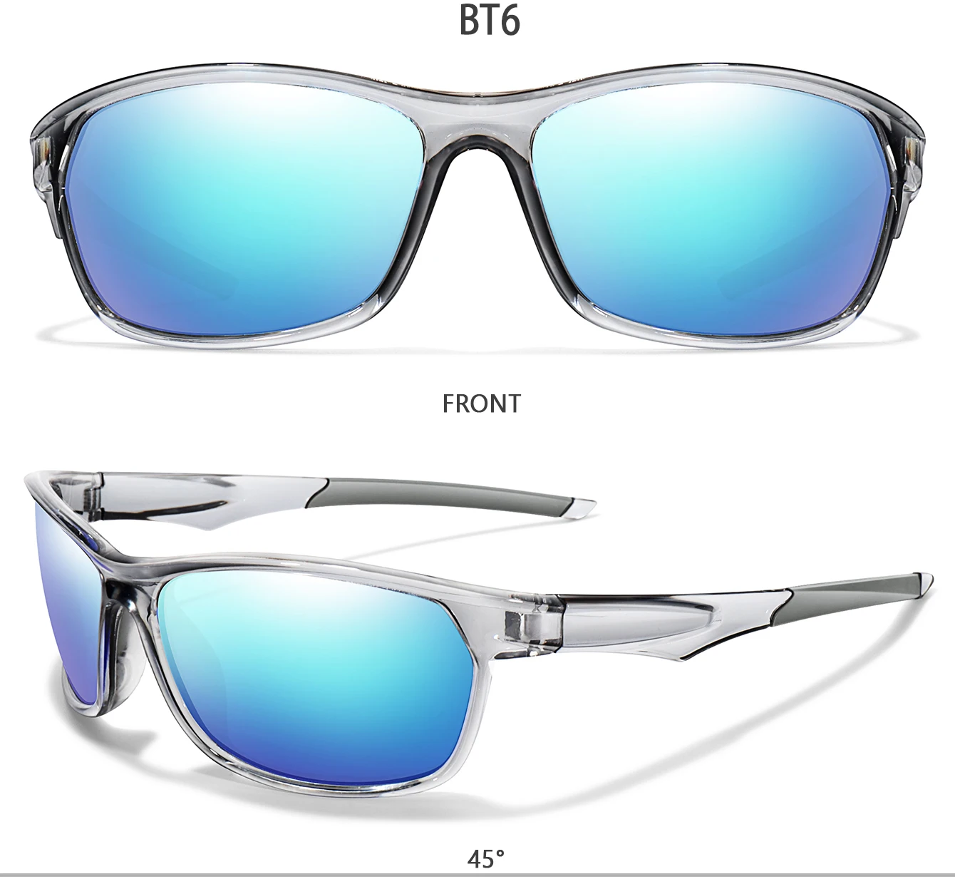 KAROS Marken-Polarisierte Sonnenbrille für Herren, Anglerbrille, Klassische Fahrbrille – Detail 9