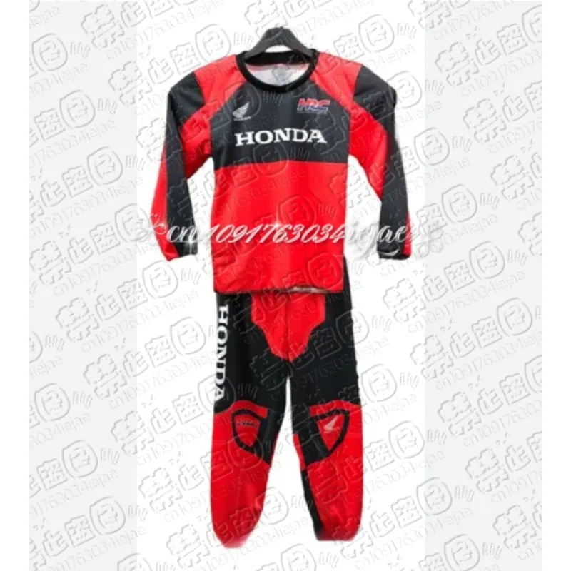

Honda Printed Off-road Classic Motorcycle Mountain suit Jersey Racing Sports T-Shirt Daily Breathable Sweat Wicking Quick Jersey