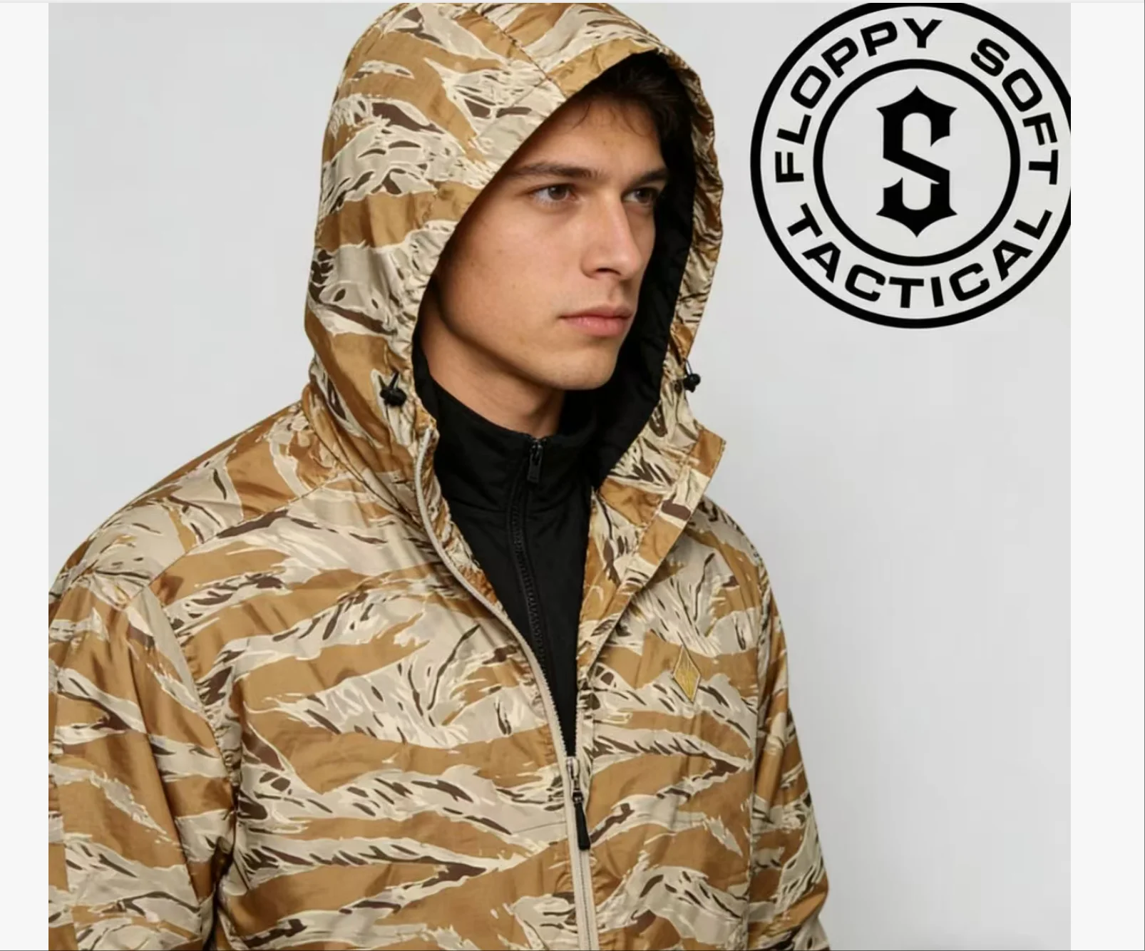 

Ветровка QILO x SC.IRREGULARS Gen.III водонепроницаемая, цветовая гамма Golden Tiger