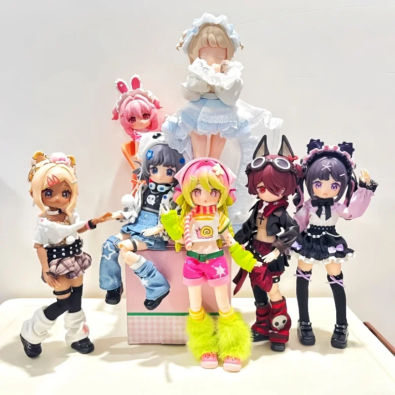 

Advocate Freedom электронная серия BJD слепая коробка экшн-фигурка подвижные суставы аниме нарядная игрушка настольный милый орнамент подарок для девочки