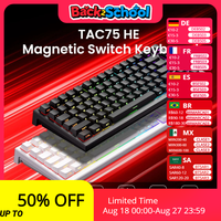 Akko TAC75 HE Mechanical Keyboard 75% Magnetic Switch Rapid Trigger 0.01mm ARGB 8K Polling Rate Wired Gamer Customized Keyboard