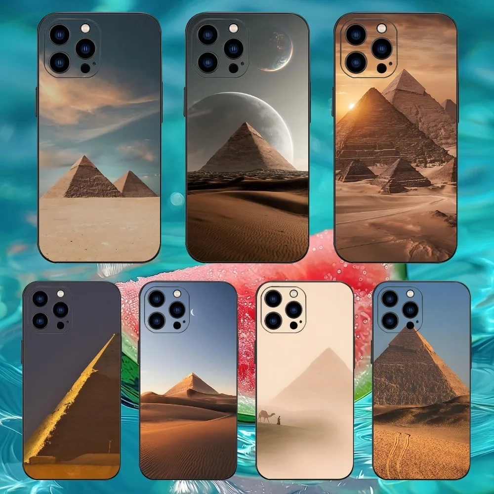 Great Pyramid Phone Case For Iphone 15 11 13 14 Pro Max 7 8 Plus X Xr Xs Max Se2020 12mini Cover Case