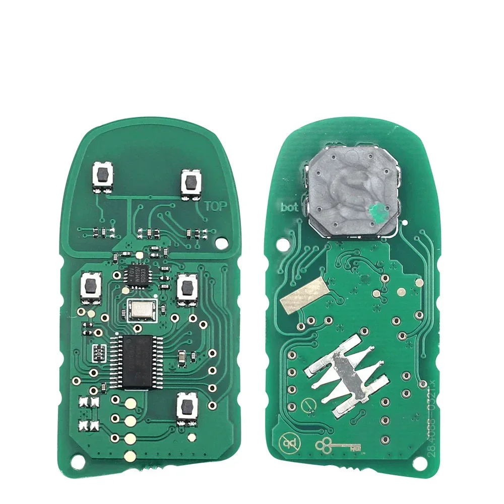 KEYYOU 1SZT ID46 M3N- 40821302 Pilot zdalnego sterowania do Chrysler 300C Dodge Charger Journey Challenge Dart Durango Jeep 433MHz