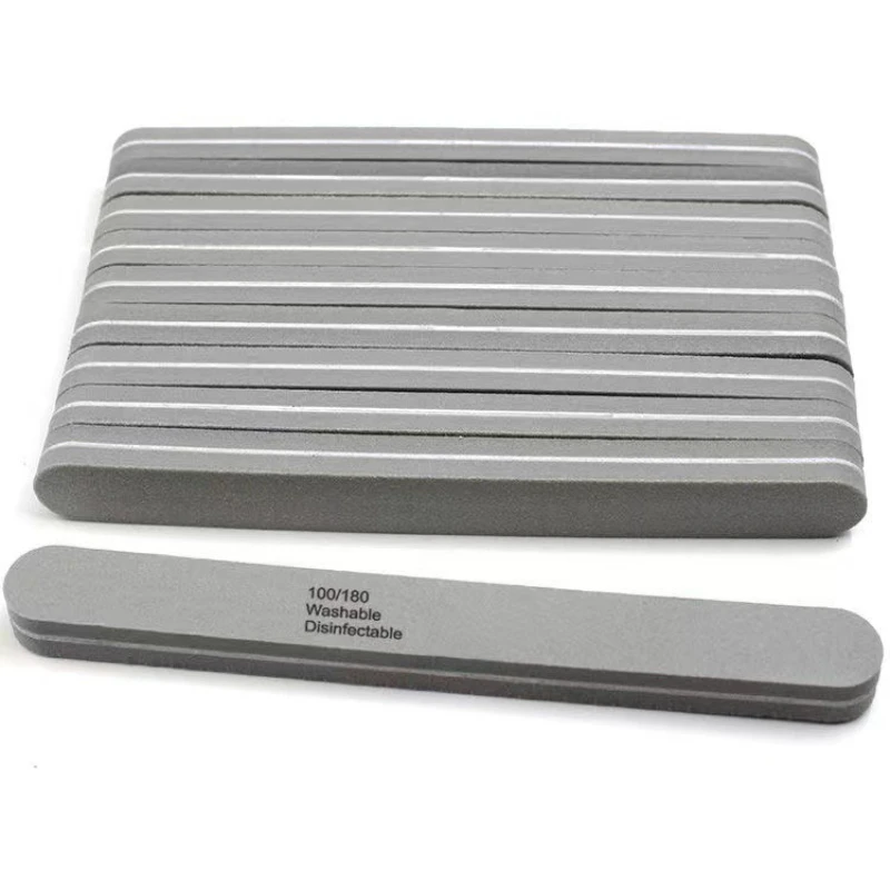 1 pz Lima per unghie Strumenti per lucidatura su sette lati Manicure Pedicure Lucidatura Levigatura Buffer Strisce Lucidatura Pedicure Strumenti per manicure