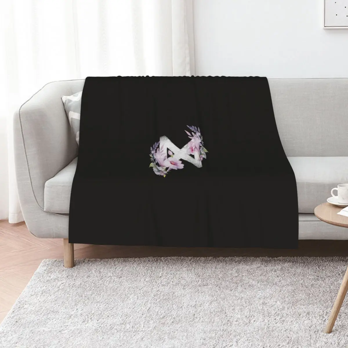 Monsta X Flowers Classic Throw Blanket Breathable Lightweight Blanket for Adults Kids