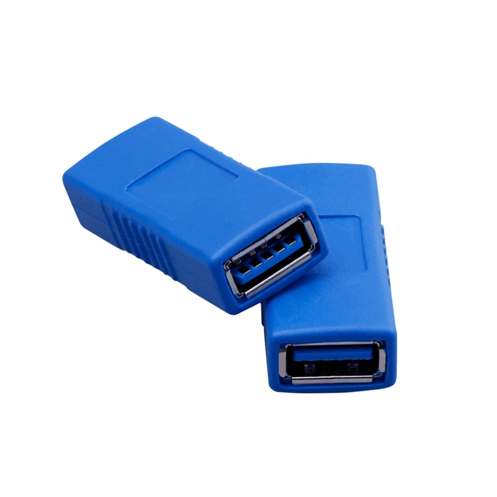 Adattatore 1 spina di espansione convertitore da femmina A femmina di tipo A USB 3.0 di alta qualità spina da USB 3.0 AF A AF