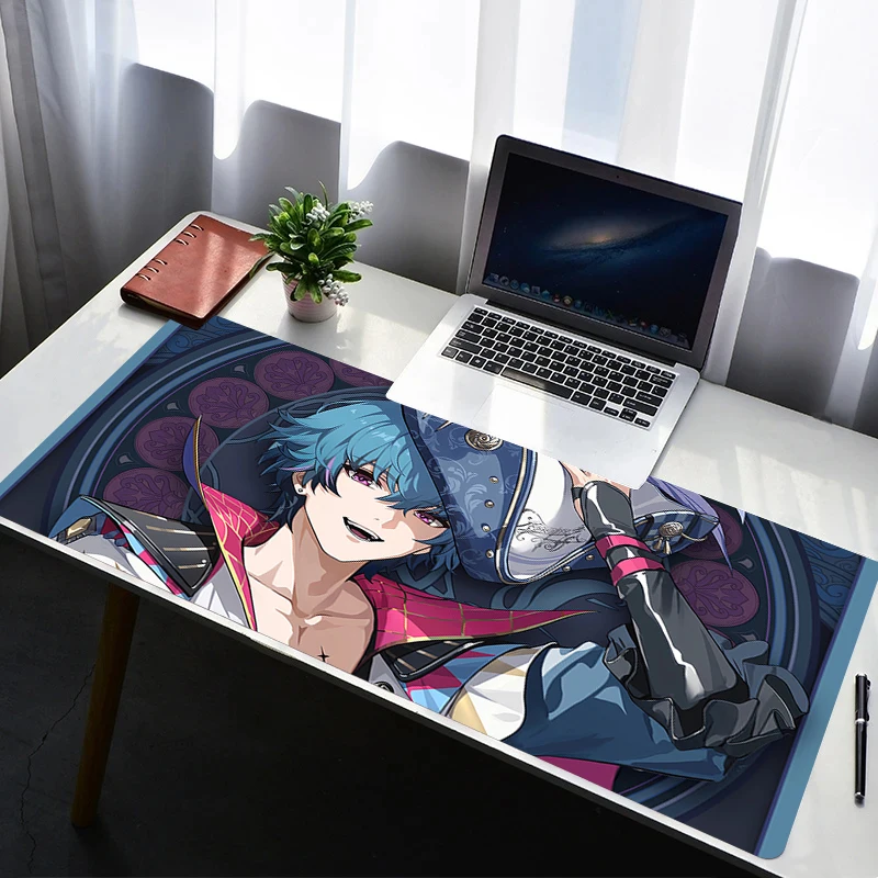 Mouse Pad Laptop Rubber Extended Desktop Mat Computer Gamer HD Mousepad PC Gaming Accessories Wuthering Waves Brant Keyboard Pad