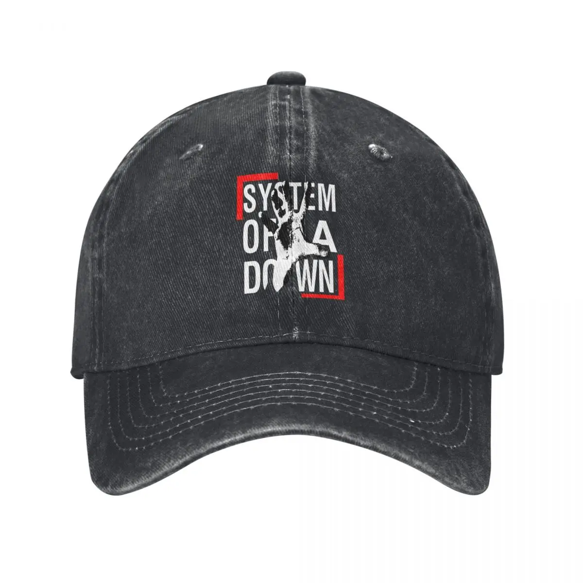 System Of A Down Denim Baseball Cap Newest Cool Outdoor Gym Hip Hop Hats Summer Couple Women Trendy Sun-Proof Baseball Caps