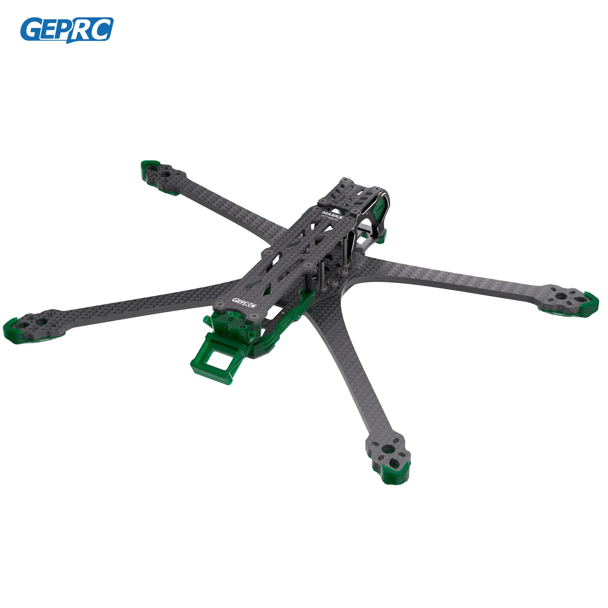 กรอบ GEP-MK5D-LR7ชิ้นส่วนใบพัดอุปกรณ์เสริม Quadcopter FPV ฟรีสไตล์ RC โดรนแข่ง7นิ้ว