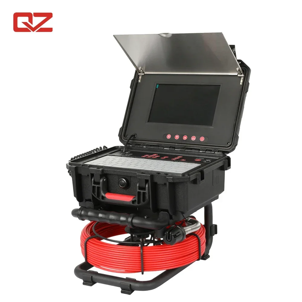 

1080P HD Interchangeable Camera with 512 Sonde and Self-leveling Drain Sewer Repair CCTV Inspection Camera