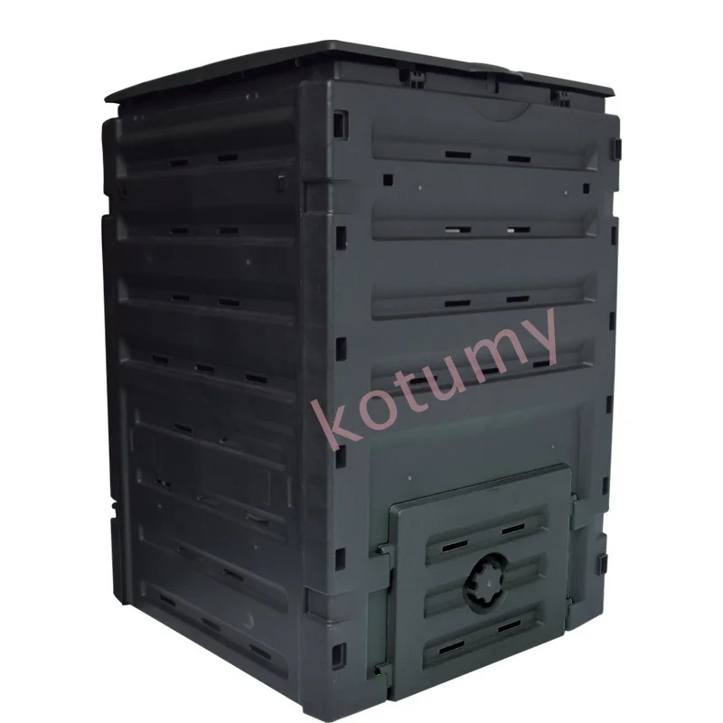 Imagem -05 - Outdoor Compost Bin Cozinha Resíduos Fermentação Aeróbica Corrosão e Fermentação Jardim 300l 450l pp