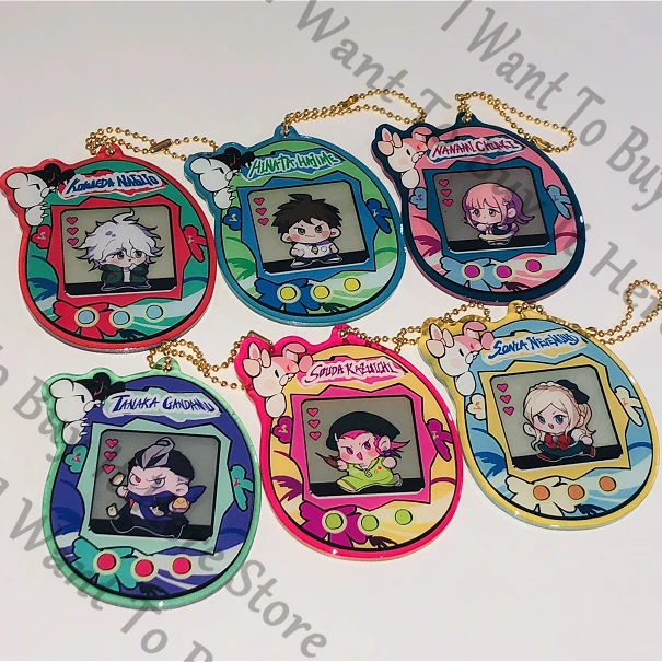 

Anime Danganronpa Saihara Shuichi Kokichi Oma Kaede Akamatsu Nanami ChiaKi Nagito Komaeda Hinata Hajime Cosplay Acrylic Keychain