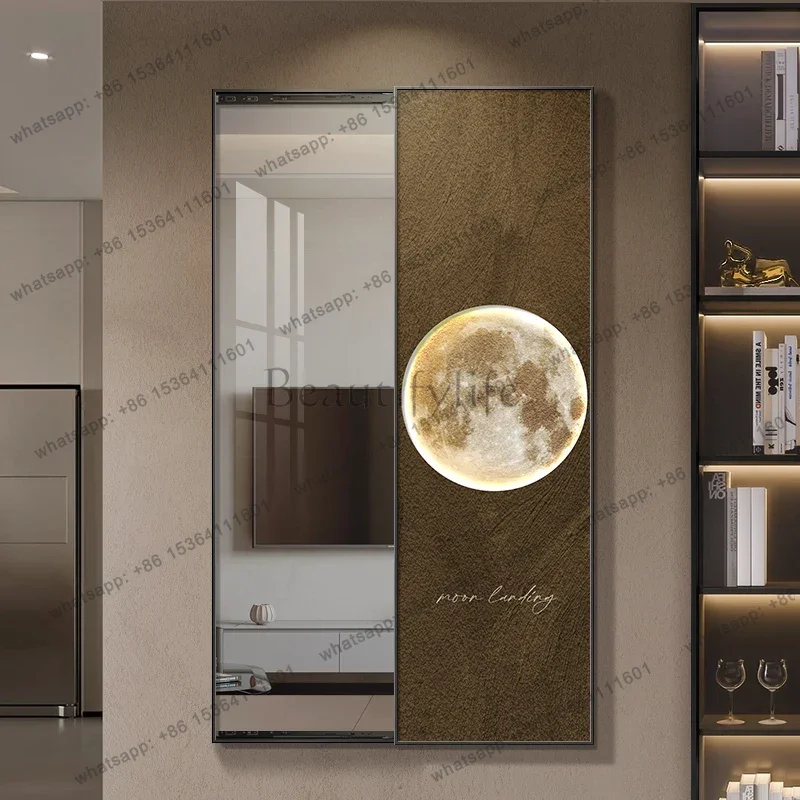 Room Decor Modern Simple Hidden Dressing Mirror Decorative Painting Originality Room Decoration Poster Wall Art Home Decoration