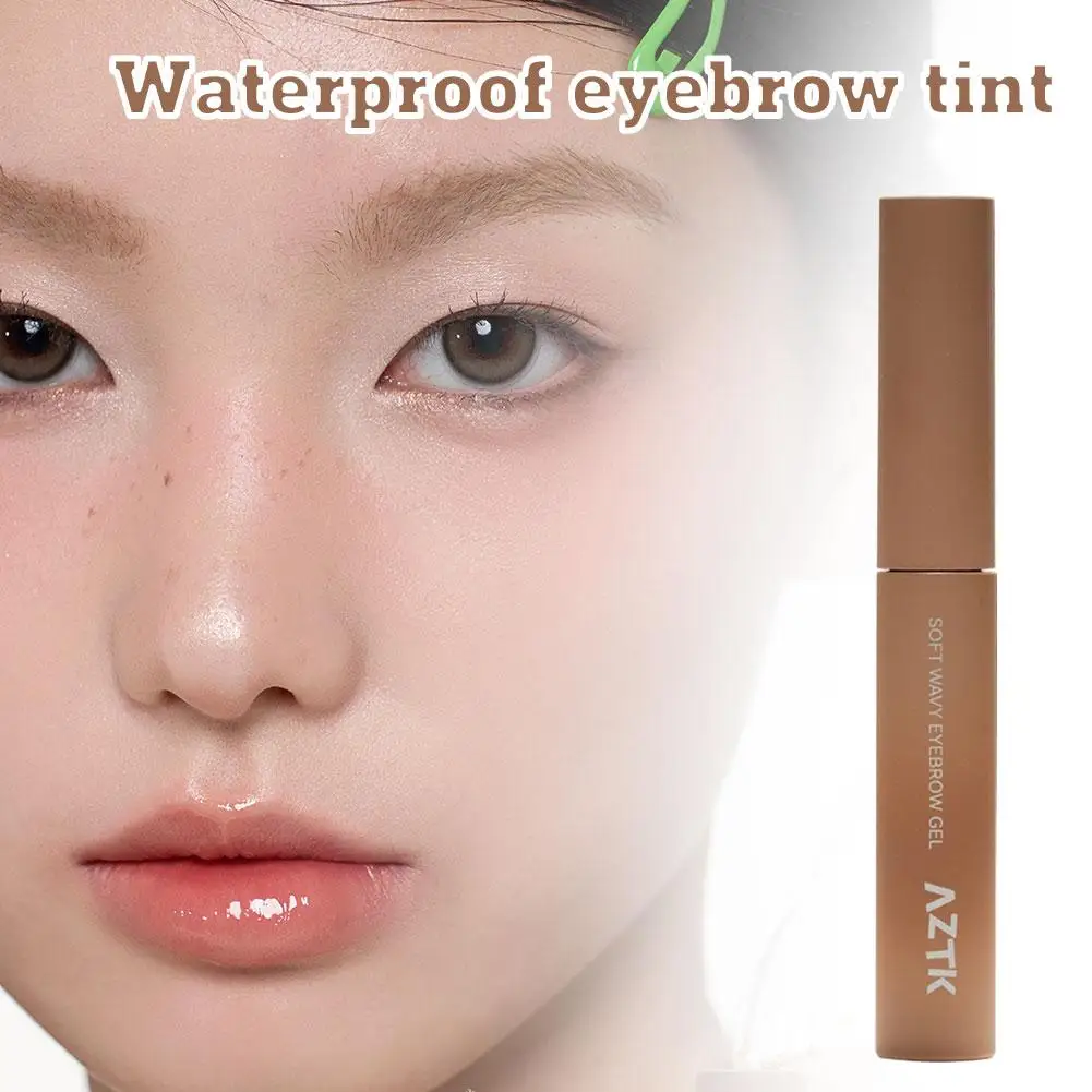 Matita per sopracciglia colorata AZTK Impermeabile e non sbiadisce Crea un look naturale a lunga durata con sopracciglia ondulate e lisce selvagge