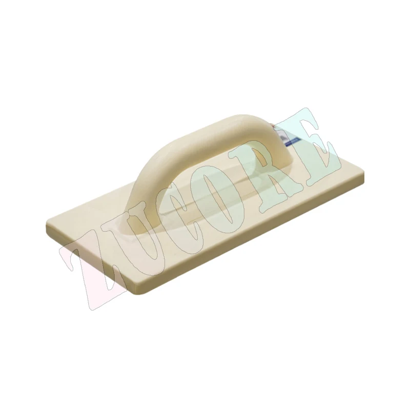 بولي التجصيص تعويم مجرفة 280 مللي متر x 140 مللي متر ملعقة بطانة جافة الجص أداة تبليط للجص السلس أو الاسمنت