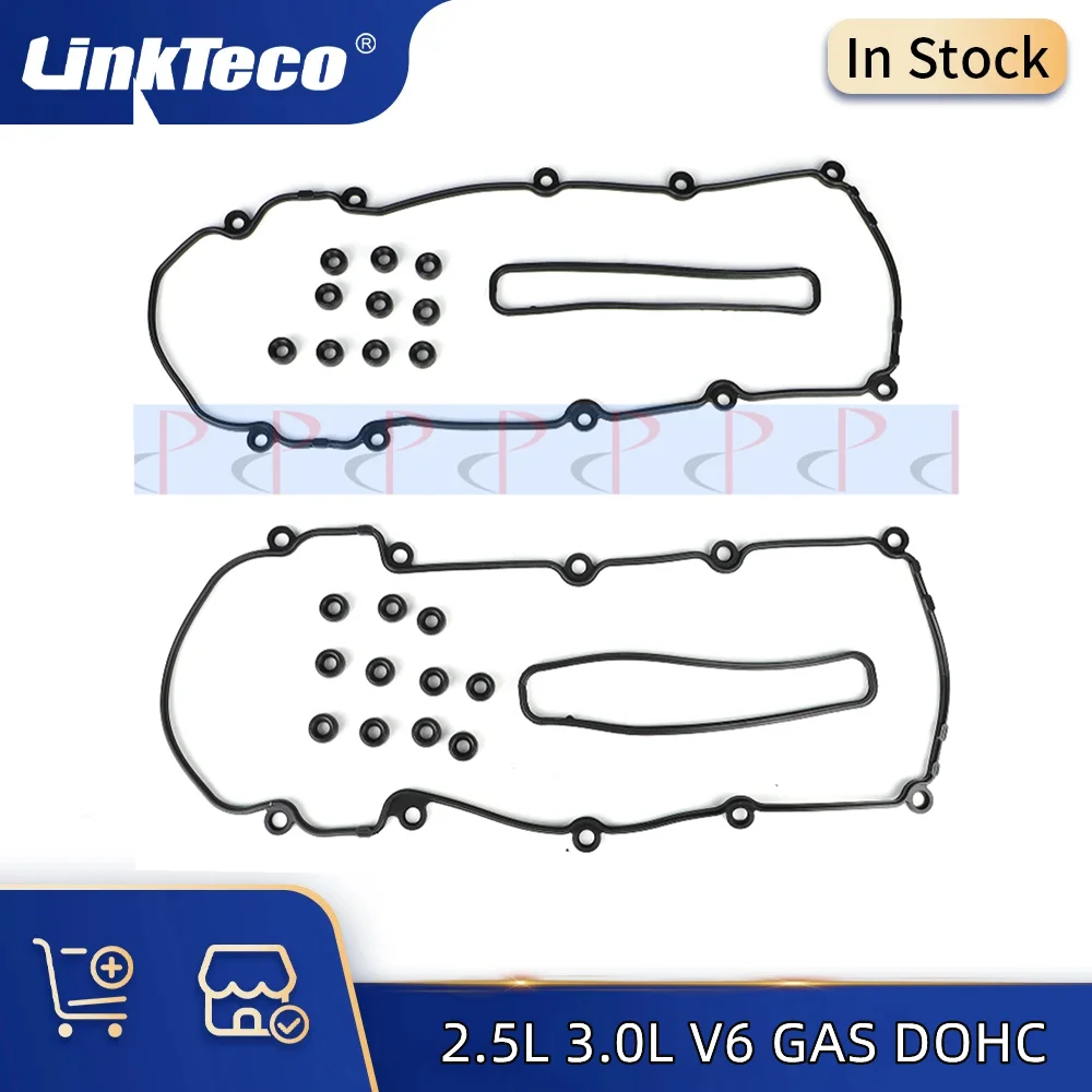 

Car Engine Valve Cover Gasket for 2002-2007 Jaguar X-Type 2.5 3.0 L V6 GAS DOHC Naturally Aspirated