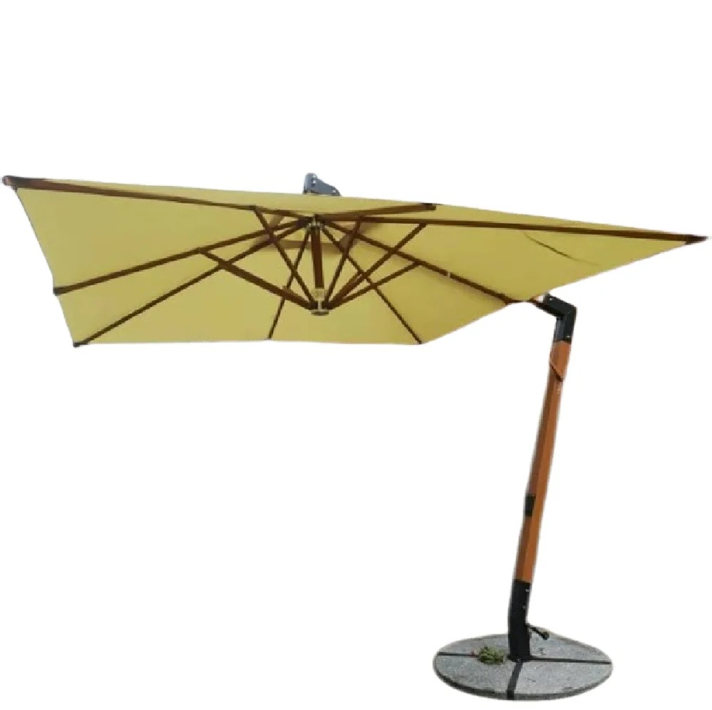 

11ft Large Heavy Market Umbrella Parasols Umbrellas Outdoor Garden Cantilever Patio Umbrella