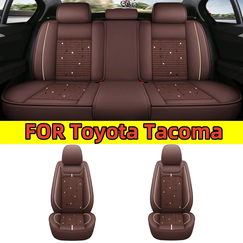 

Чехол на автомобильное сиденье Toyota Tacoma, полностью покрытый из искусственной кожи, ледяной шелк, мягкий, удобный и износостойкий