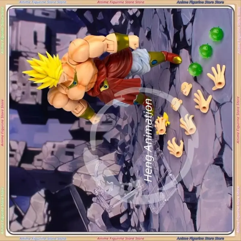

【В наличии】 Dragon Ball Demoniacal Fit DF SHF SSJ Legendary Berserker Broly Фигурка Игрушка Модель Подарок