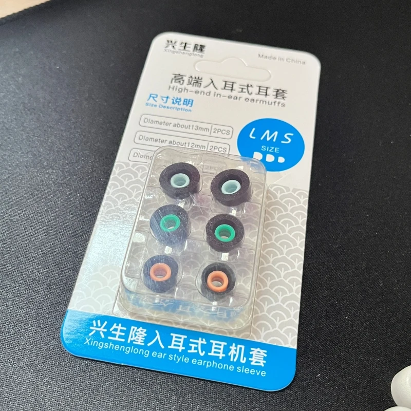 Xsl memory ear cotton paraorecchie in silicone elasticità lenta adatto per cuffie auricolari sony wf-1000xm4