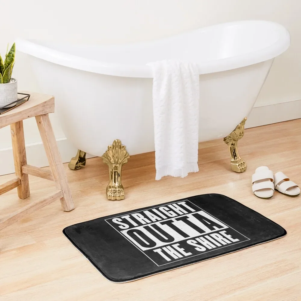 

Straight Outta The Shire Bath Mat Bathroom Gadgets Toilet Accessories Bathroom DoorFor Entrance Door Room Carpet Mat