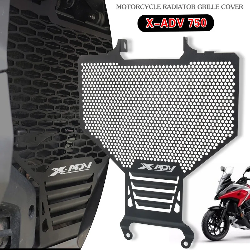 

Motorcycle Accessories Radiator Grille Guard Cover Protector For X-ADV 750 XADV 750 X-ADV750 XADV750 2021-2024