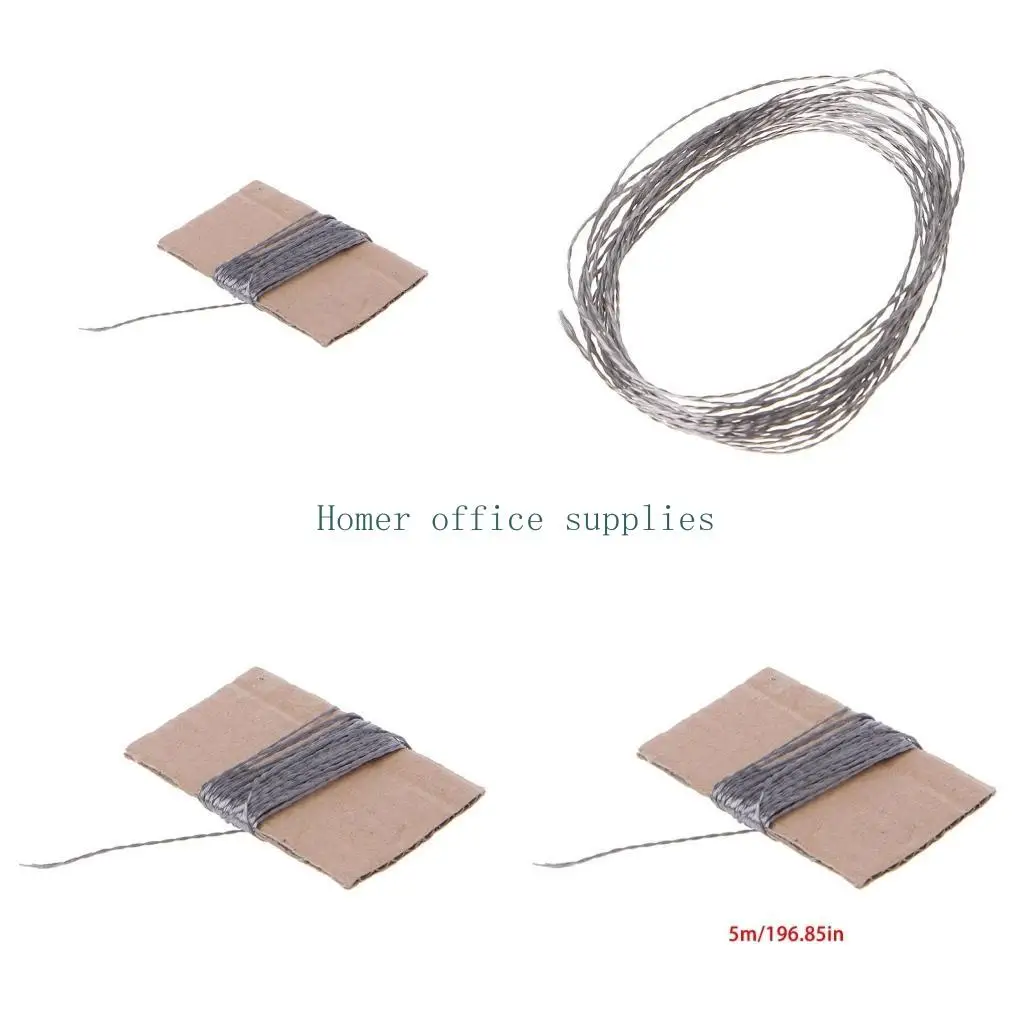 

K43B 5 Meter Stainless Steel Supporting Wearable Conductive Sewing Thread For LilyPad