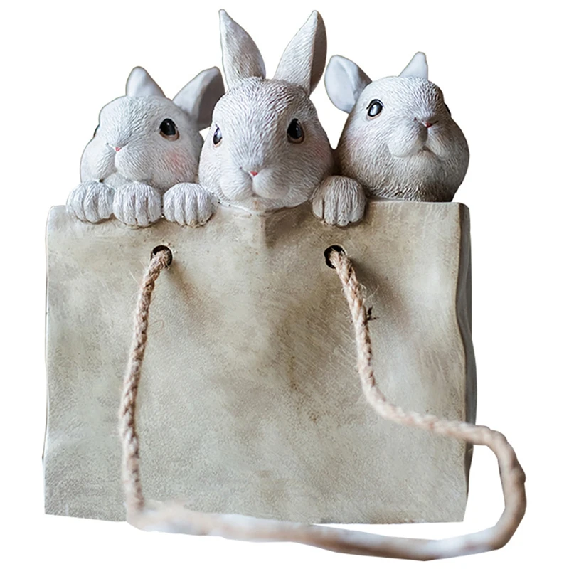 

Hanging Rabbit Flower Plant Pots Indoor Outdoor Terrace And Patio Decor Hanging Planter Basket For Succulent Cactus Herb