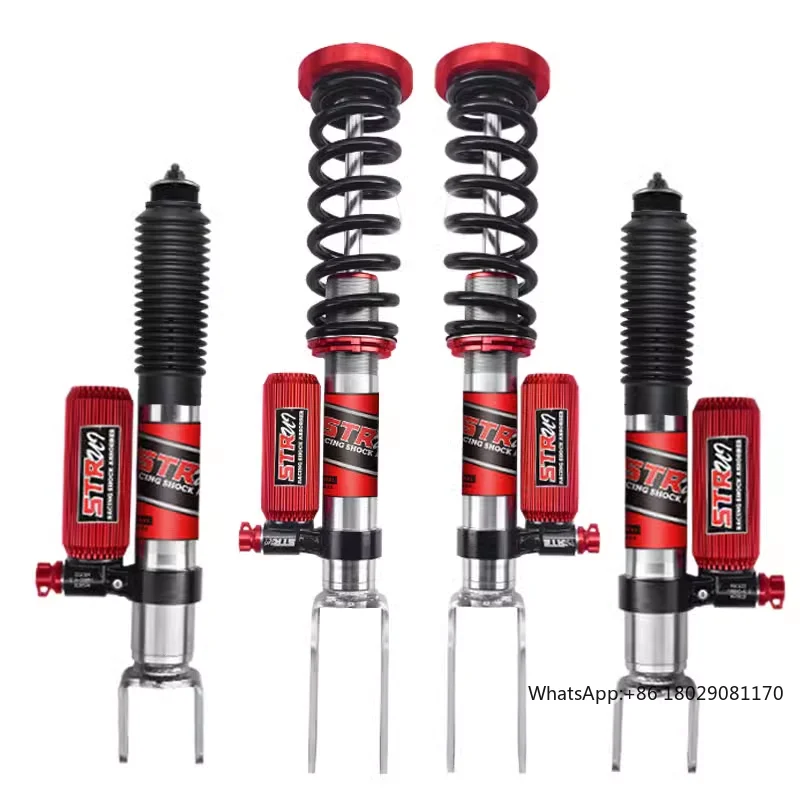 STR Suspension 4x4 shock absorber adjustable OEM off road nitrogen coilover for Cherokee WK2