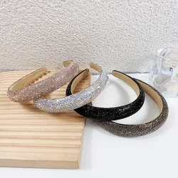 Full diamond sponge headband super shiny high-end headband fashionable women's hair accessories