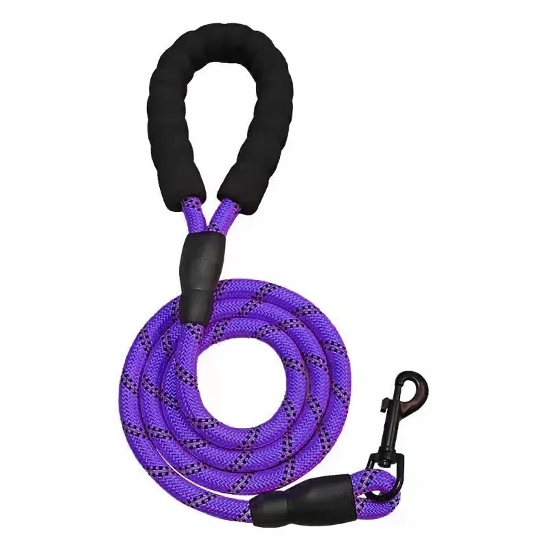 Strong Reflective Dog Leash For Small Medium And Large Dogs_voghion.com