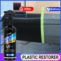 Plastic Restorer Back To Black Gloss Car Cleaning Products Auto Polish Coating Car Detailing Renovator Shiny And Darker!