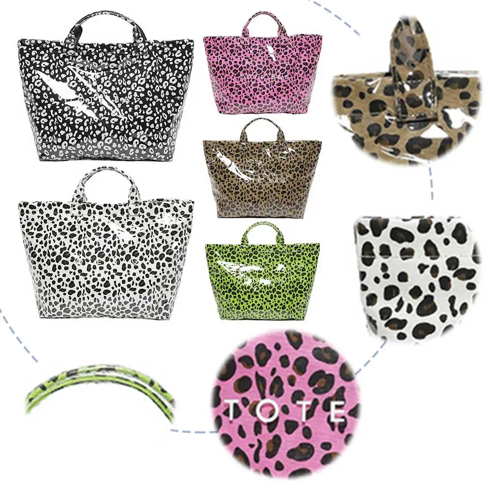

Leopard Print Fashion Tote Bag Large Capacity Chic Hobo Bag Stylish Commuting Bag Shopping Bag Outdoor Travel Bag