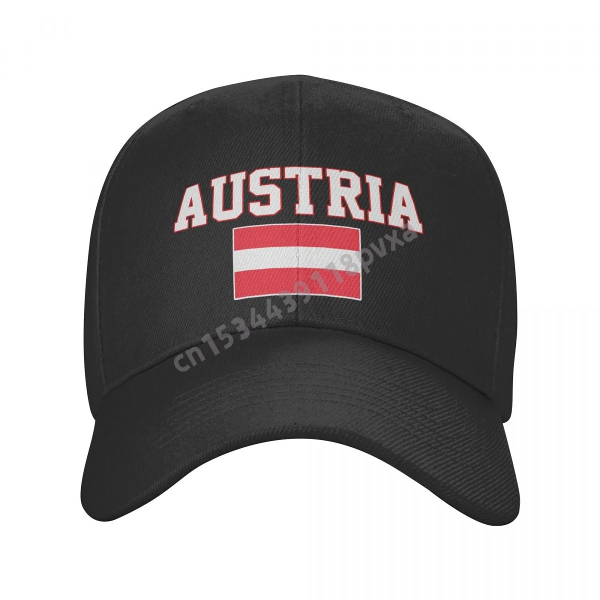 Baseball Cap Austria Flag Austrian Fans Wild Sun Shade Peaked Adjustable Outdoor Caps for Men Women