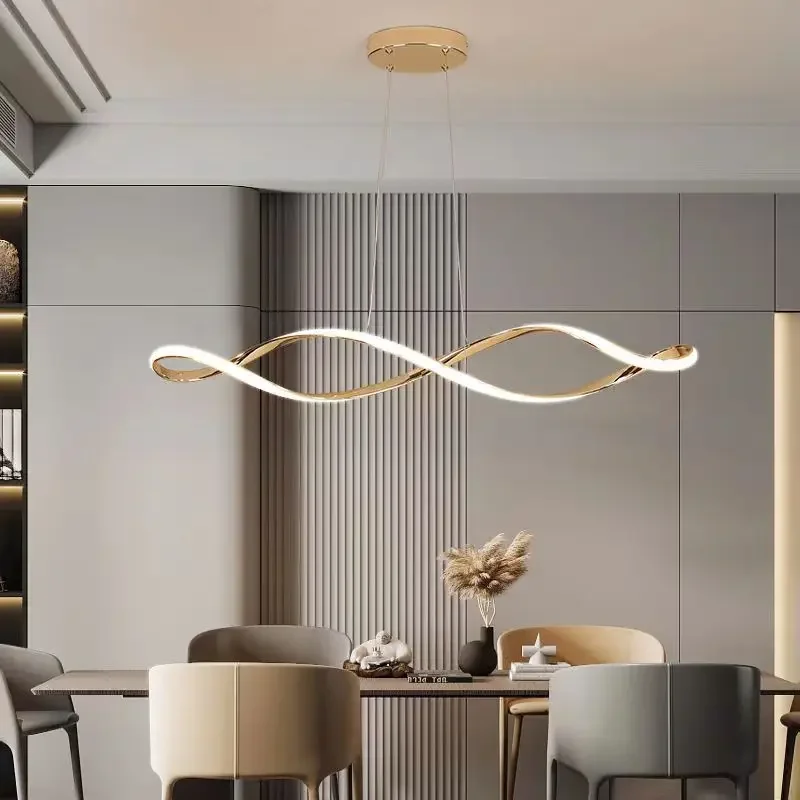 

NEW pendant lights led pendant lamp modern led chandeliers for dining room living bedroom Gold/Black Remote control luminaria