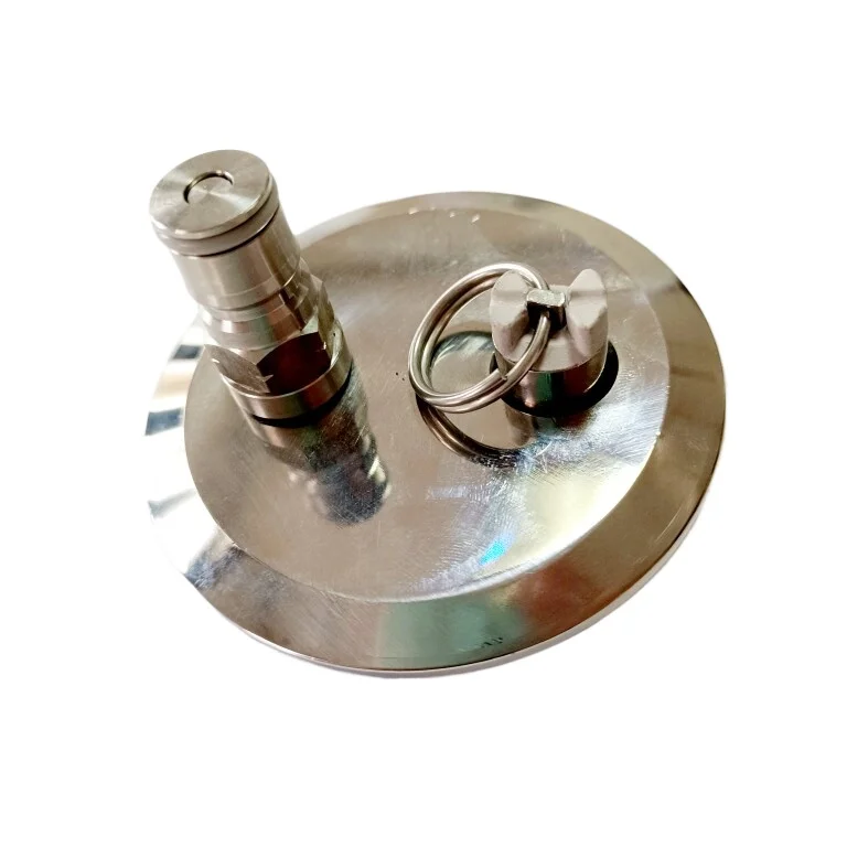 For 3" 304 Stainless Steel Isobaric Dry Hop Cover 6mm Thick Brewing