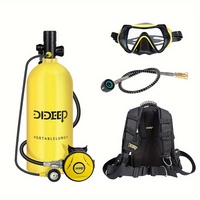 DIDEEP 3L Diving 30-50 Minutes Scuba Lung Air Tank Set