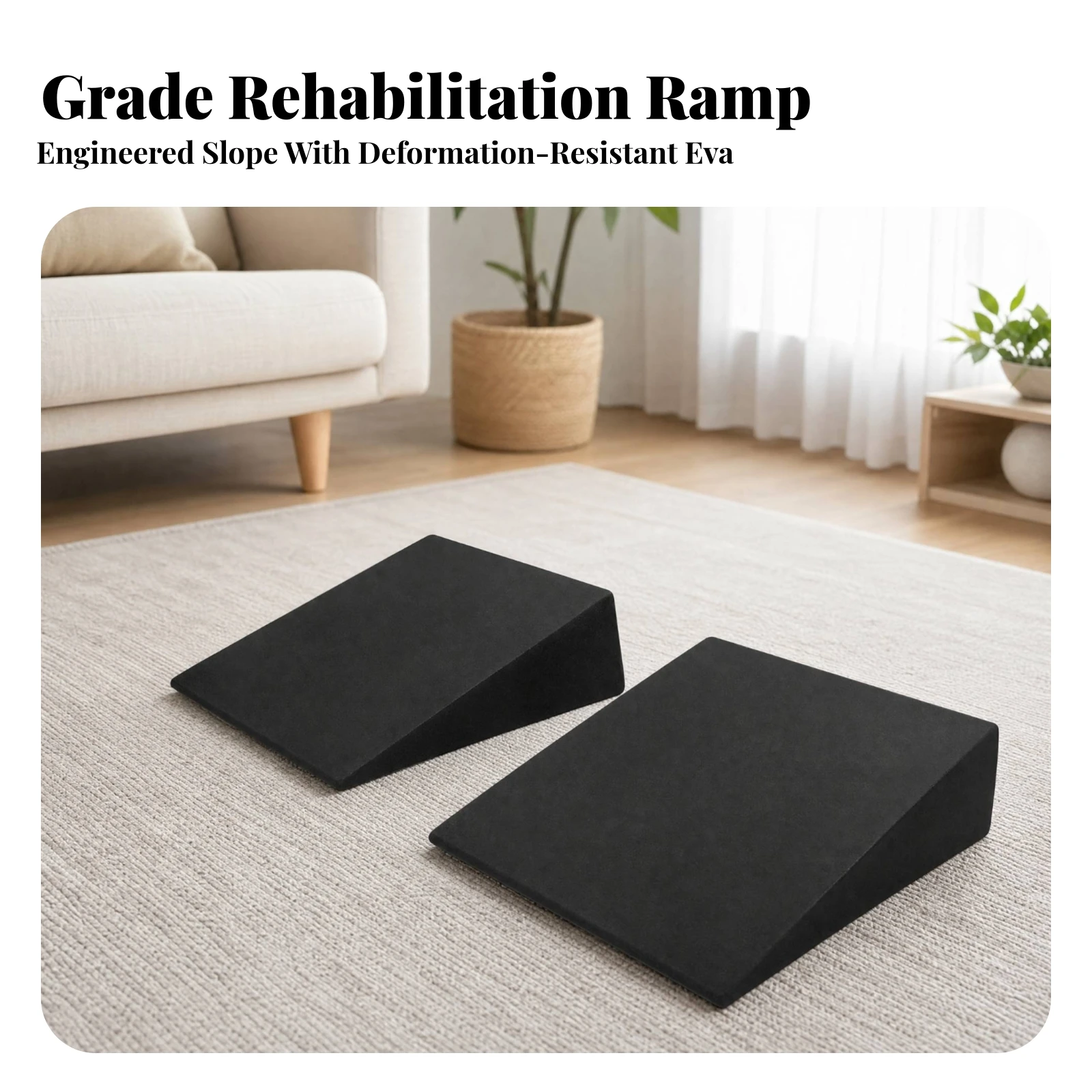 Foot Stretching Aid Supportive Foot and Calf Stretcher Toe Training Block Cushioned Fitness Equipment Long-Lasting