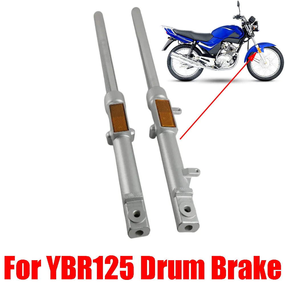 Motorcycle Accessories Front Fork Suspension Bars Shock Absorber with Reflective Sheet For Yamaha YBR 125 YBR125 Drum Brakes