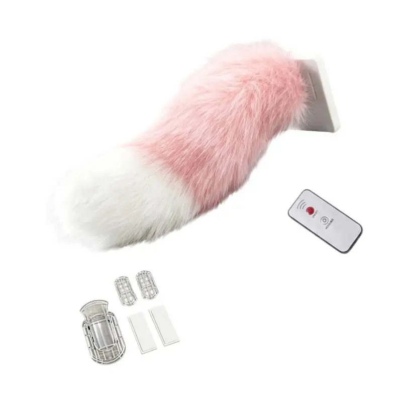 Picture 5: Electric Furry Tail, Movable Tail For Car Motorcylce Rechargeable Tail Ornament