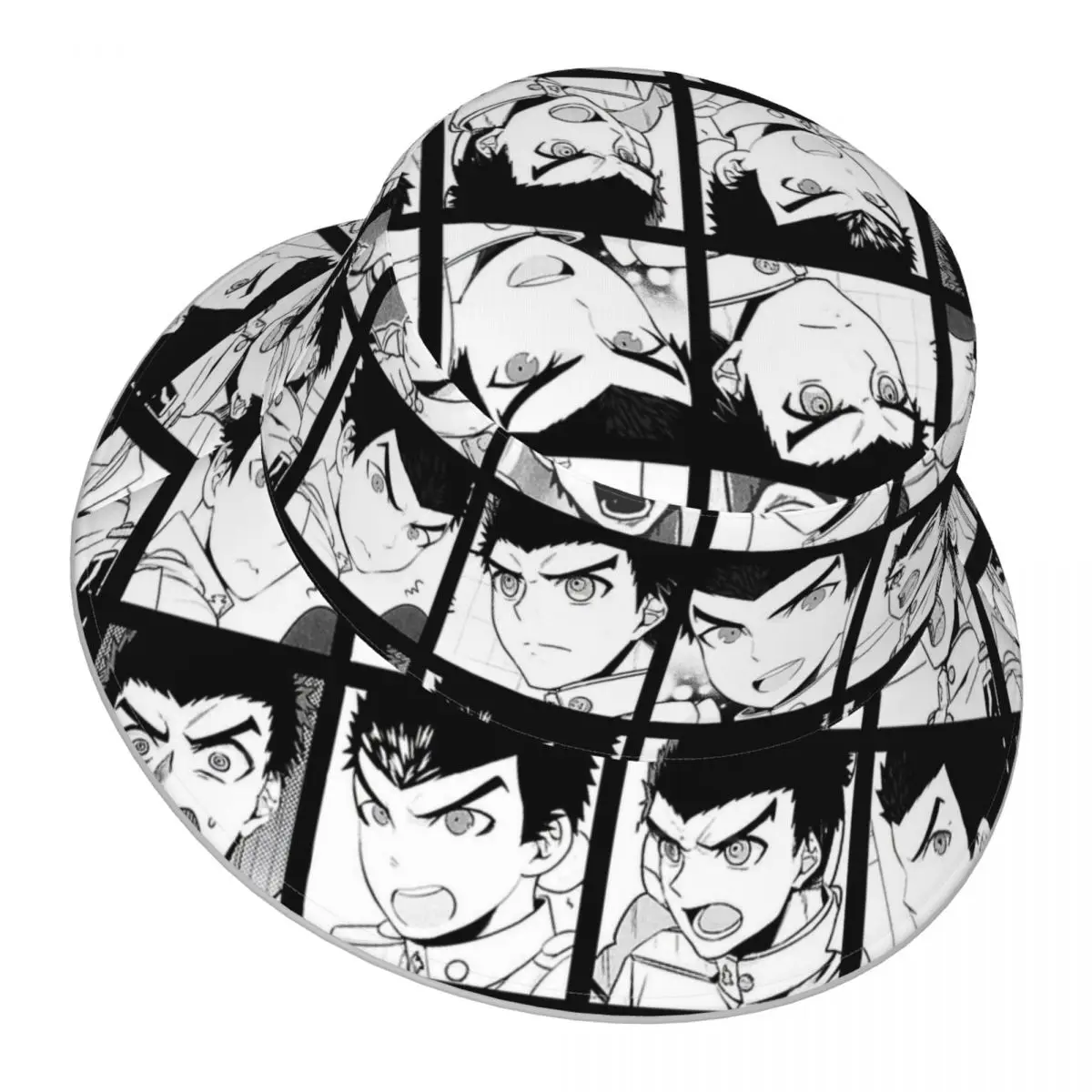 

Danganronpa,Ishimaru Manga Collection reflective Bucket Hat Men Women Bucket Hat Outdoor Sunscreen Beach Hat Fishing Cap